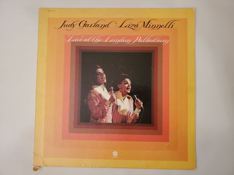 Judy Garland, Liza Minnelli Live at the London Palladium vinyl record